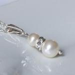 Pearl Pendant - Bridesmaid Jewellery With..