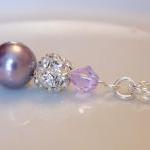 Bridesmaid Gift Jewelry - Purple Bridesmaids..