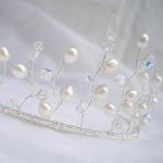 Bridal Hair Accessories - Wedding Tiara Freshwater..