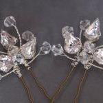 Crystal Hair Pins - Wedding Hair Accessories,..
