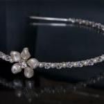Wedding Headband, Bridal Headbands - Diamante..